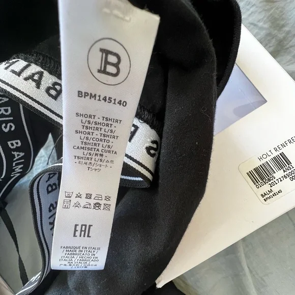 Authentic Balmain crop top in size small - Picture 6 of 11